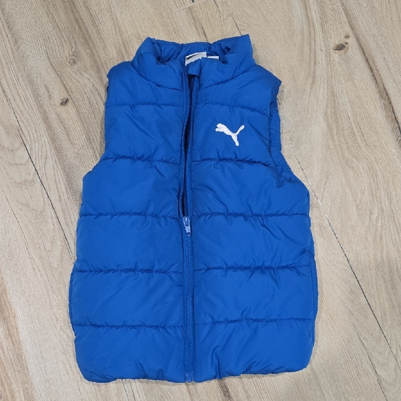 Puma Other - Puma Kids Vibrant Blue Puffer Vest
